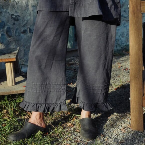 Rudy Jude Pillowcase Pant in Black Indigo - Picture 1 of 8